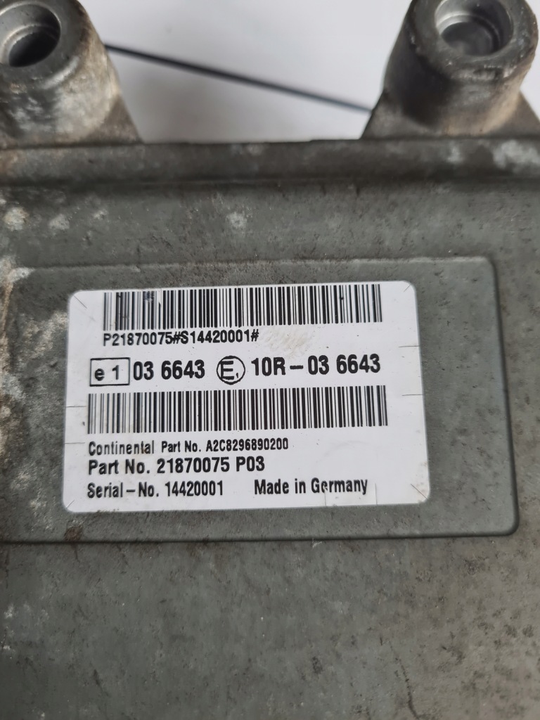 фото №3, Блок управления adblue renault gama t c k range volvo fh 4 fm 4 21870075 p03