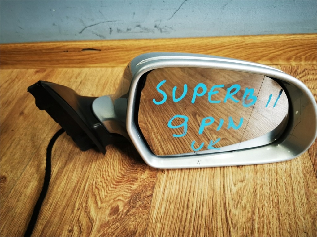 фото №7, Skoda superb ii дзеркало праве 9 pin uk