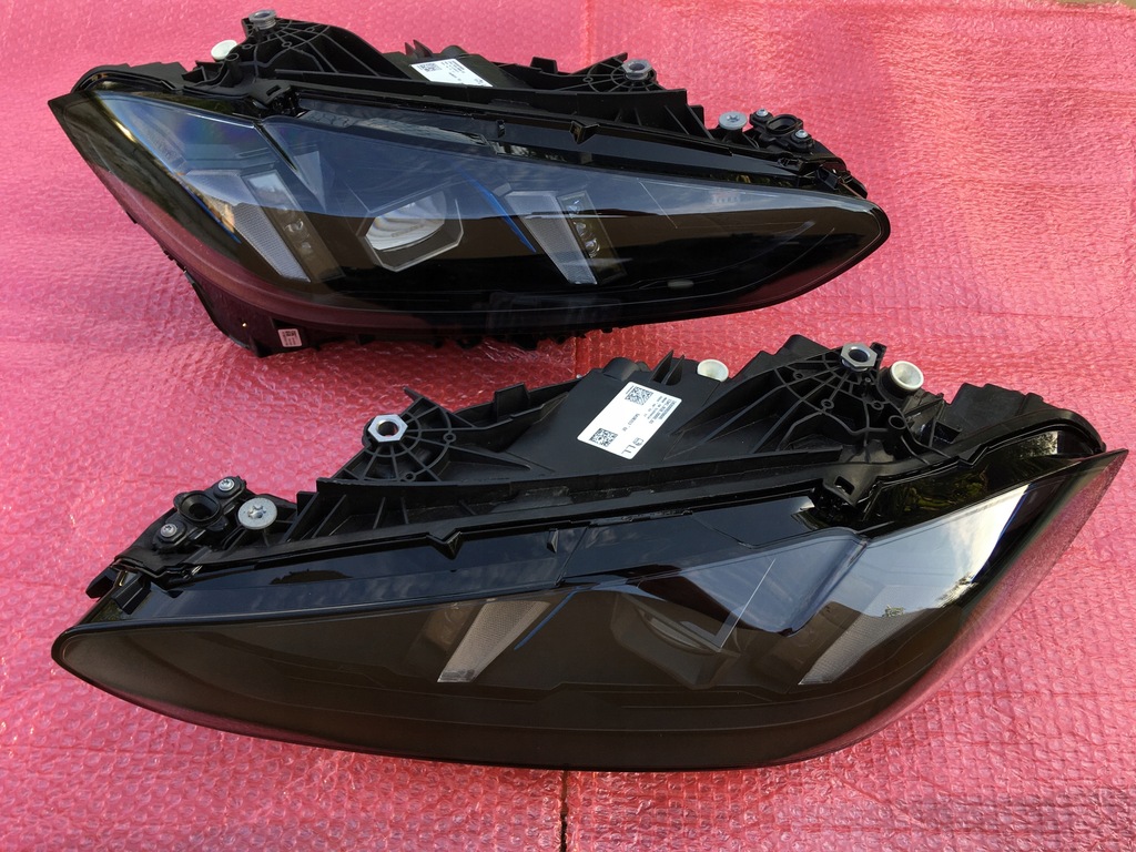 фото №13, Bmw 4 g22 m4 g82 m3 g80 капот бампер перед лампа led lci shadow lift black