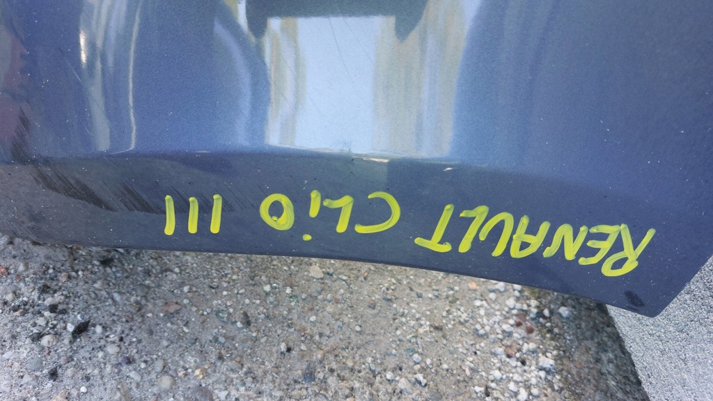 фото №8, Renault clio iii 05- бампер задняя tej47