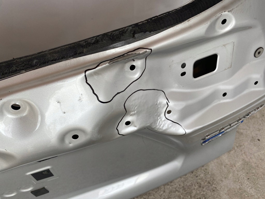 фото №9, Suzuki sx-4 s-cross 2022r- кришка багажника багажника задня