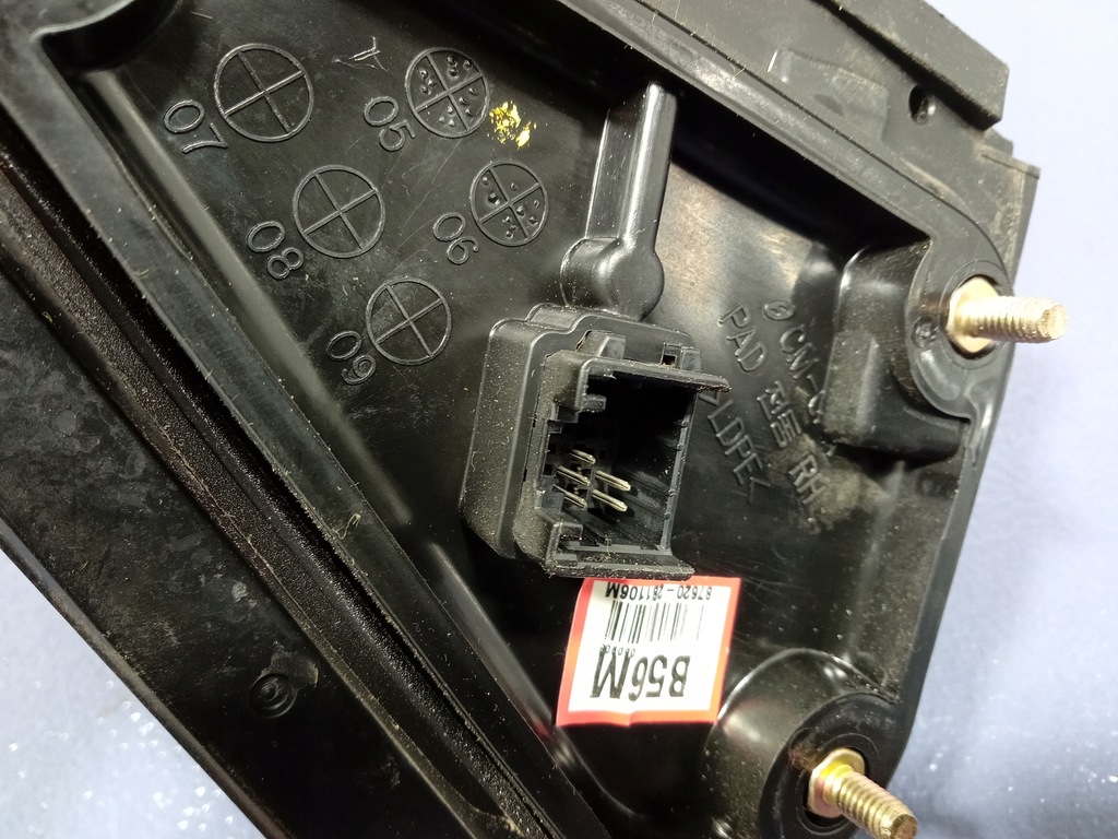 фото №5, Hyundai santa fe ii cm 06- зеркало правое 5 pin 6m