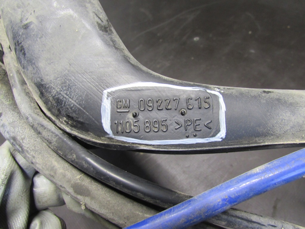 Труба заливної пального opel astra ii 98-09r 09227615 в Україні