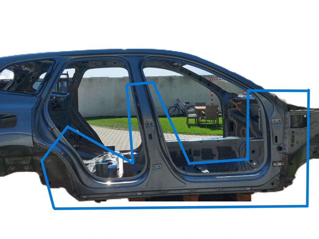 фото №1, Volvo xc60 ii поріг блок двигуна правий 714-15