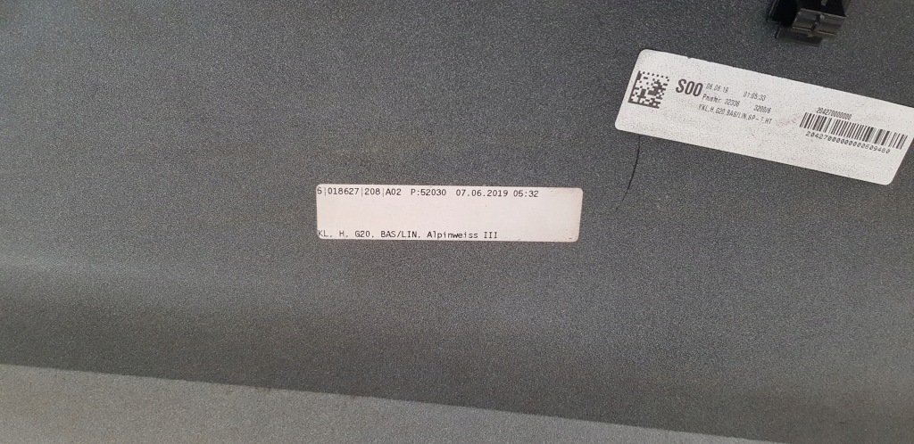 фото №8, Бампер задний задняя bmw 3 g20 4x pdc a300 30