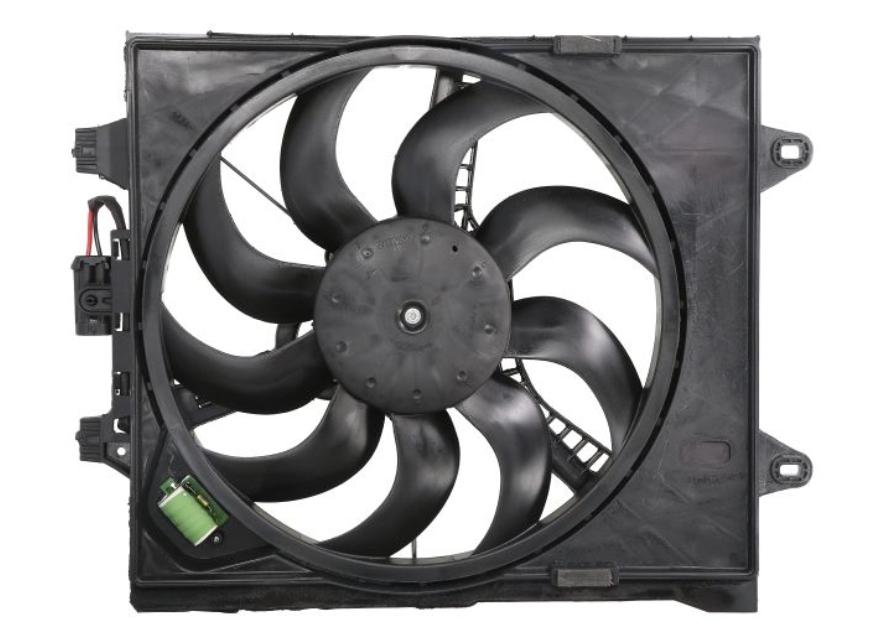 фото №1, Вентилятор радиатора корпус fiat panda iii 0,9