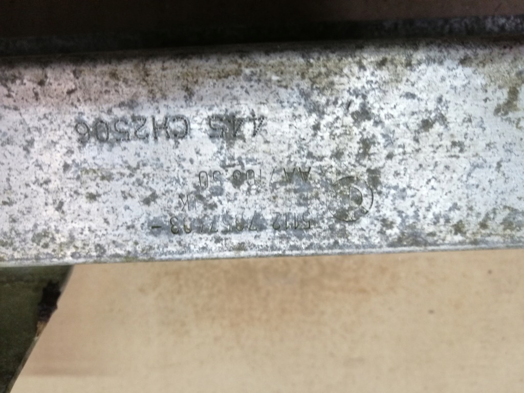 фото №3, Mini cooper r50 01-06 балка бампера задняя идеальное состояние