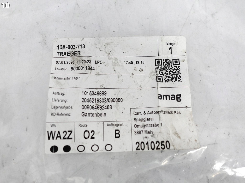 фото №11, Vw id.3 10a cubra born skoda audi кронштейн кронштейн лампи перед лівий org