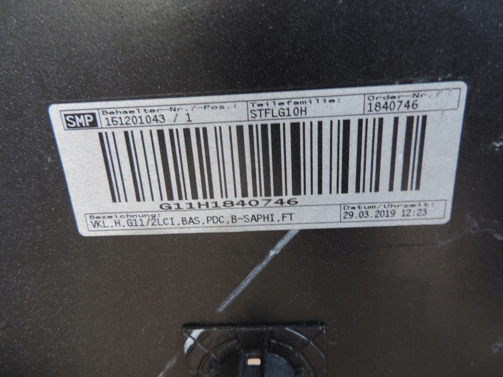 фото №10, Bmw 7 g11 pdc бампер задняя задний