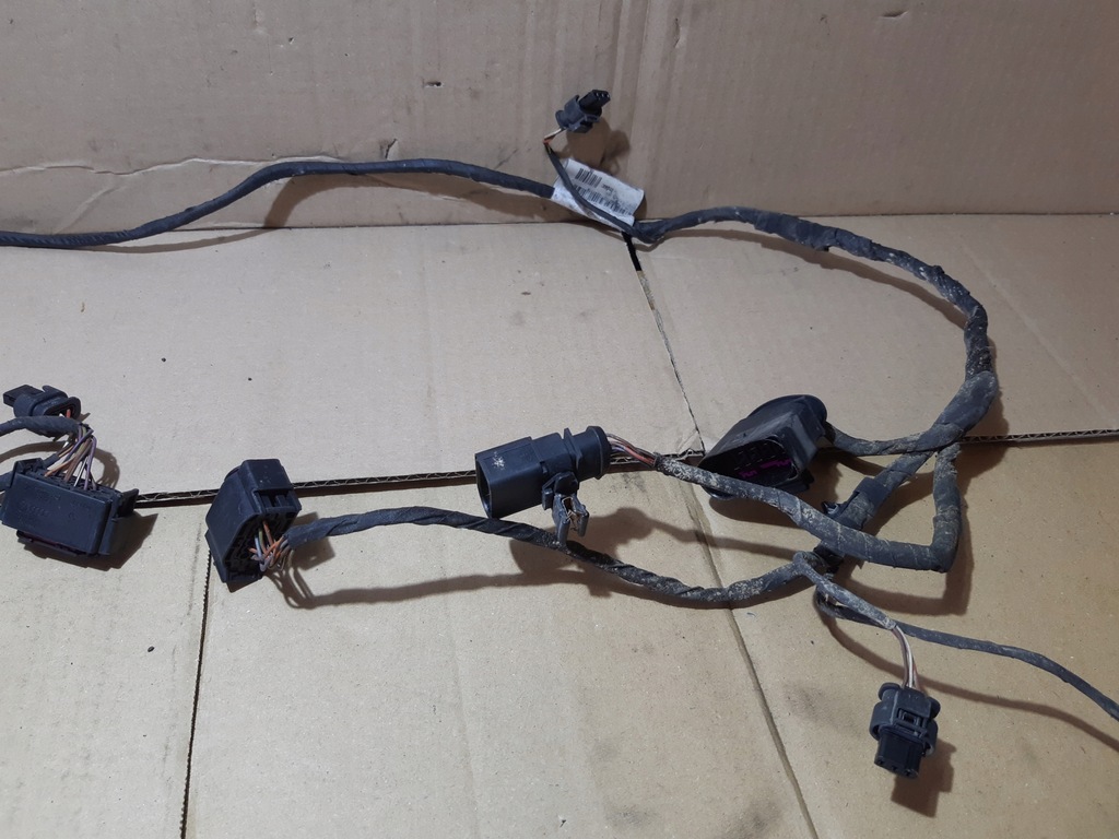 фото №8, Audi a8 d4 джгут бампера pdc задня відкривання кришки 4h0971104k