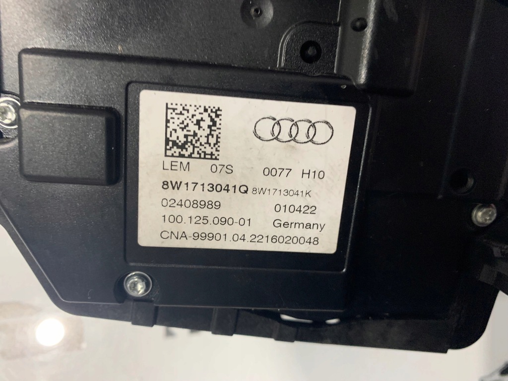 фото №12, Домкрат ручка перемикання передач audi a4 b9 шкіра 8w1713041n 8w1713041q