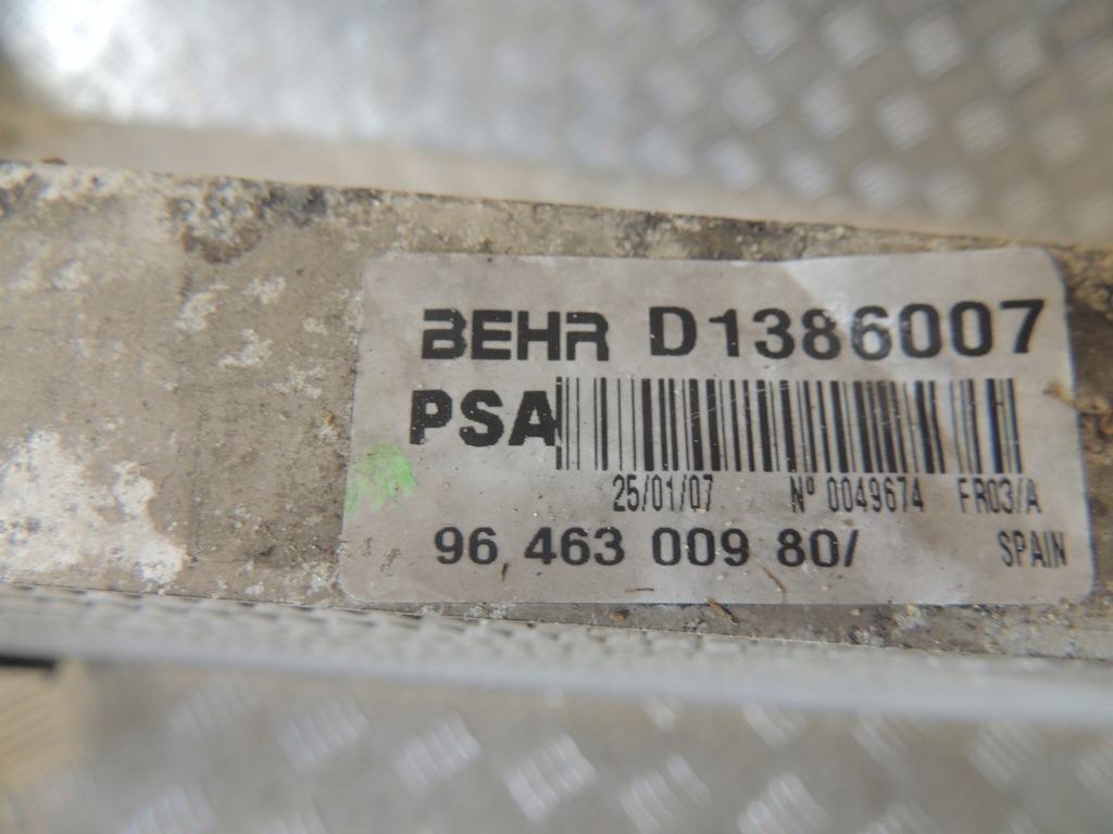 фото №5, Peugeot 407 2.7hdi интеркулер 9646300980