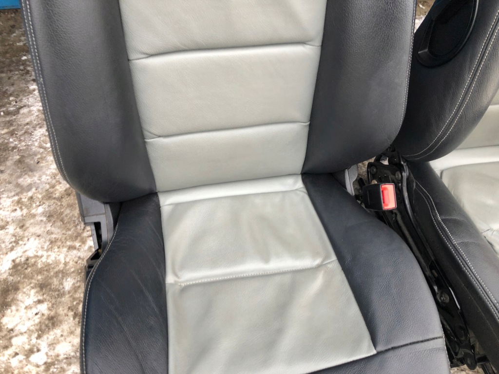 фото №3, Mercedes w212 sedan сидіння оббивка заднє сидіння шкіра