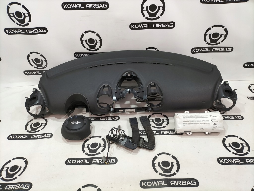 фото №2, Mini countryman r60 панель приладів консоль airbagpoduszki натягувачі oryg демонтаж