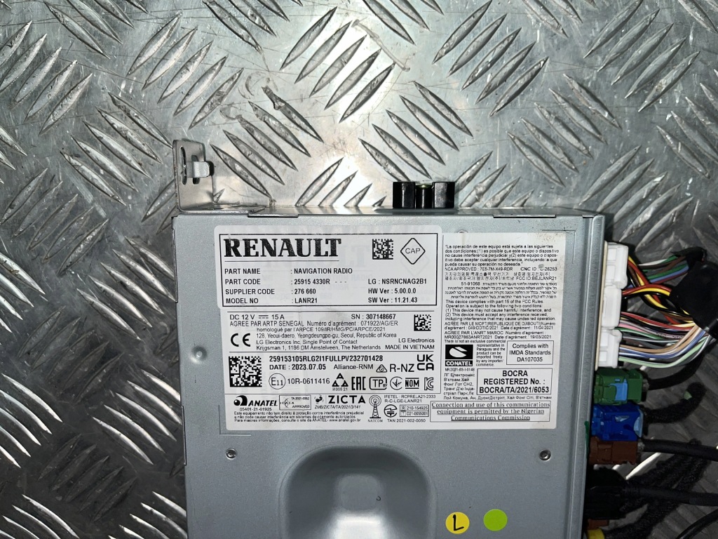 фото №3, Радіо навігація renault austral 22-