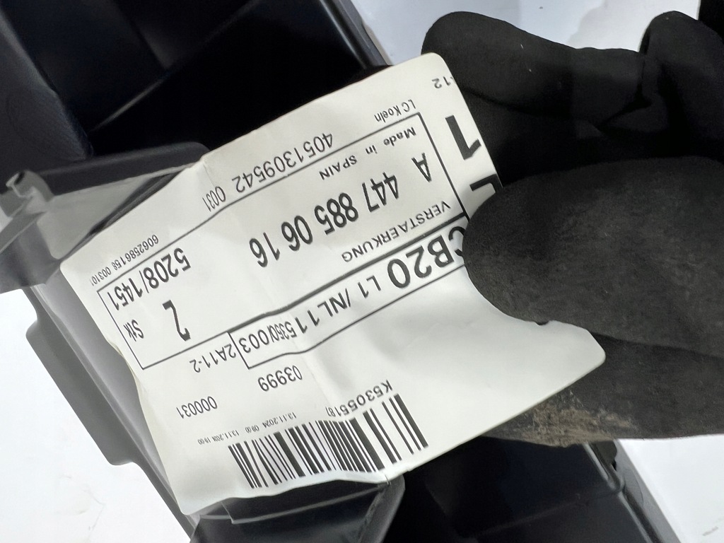 фото №8, Напрямна кронштейн бампера задня mercedes vito w447 джгут nowa оригінальний номер a4475404289