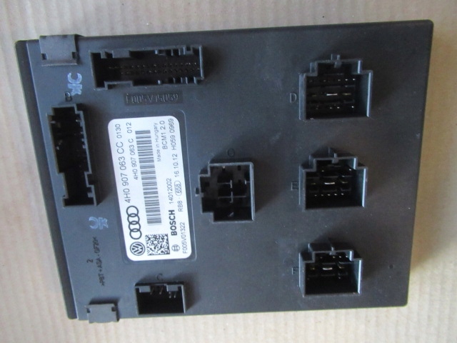 фото №1, Модуль блок керування комфорт блок управління бортовою мережею audi 4h0907063cc
