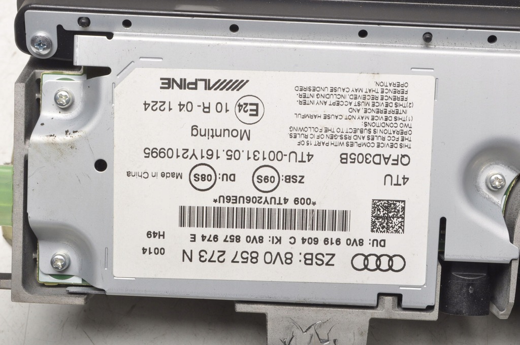 фото №7, Audi a3 8v дисплей 8v0857273n