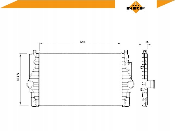 Інтеркулер vw transporter / caravelle iv 2.5 tdi Ціна