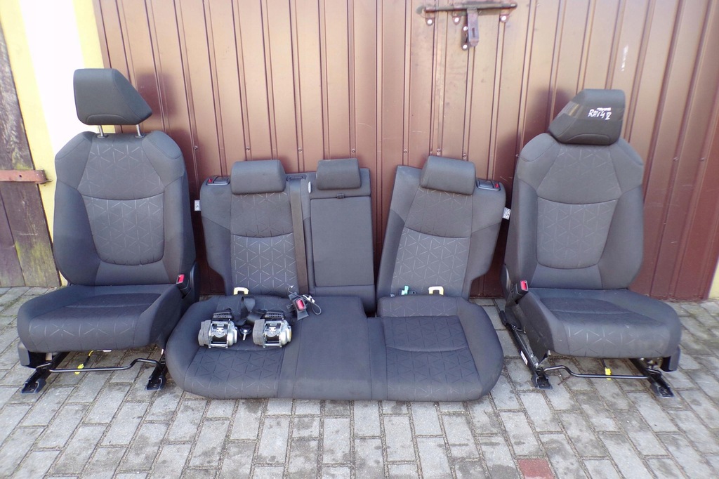 фото №13, Сиденья заднее сиденье обшивки toyota rav4 гибрид 2019-