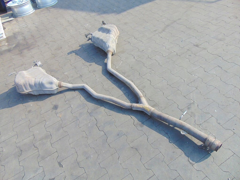 фото №8, Vw phaeton 3.0 tdi 04r вихлоп гасник подвійний