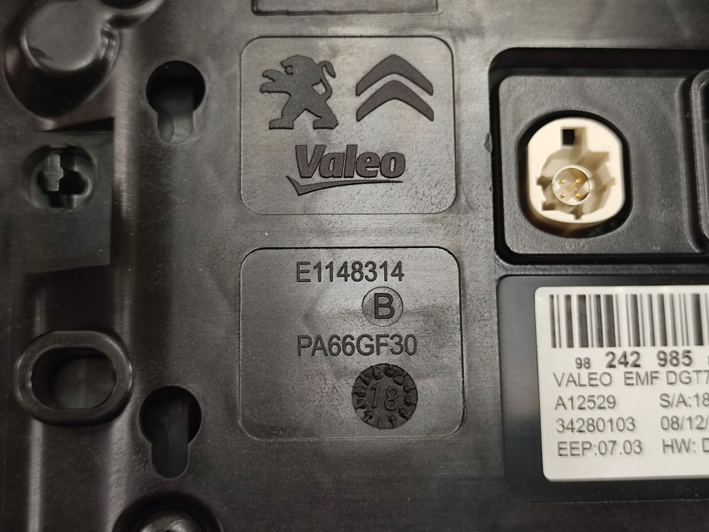 фото №6, Дисплей navi / радио citroen c3 iii sx 2016-... 98261544xu