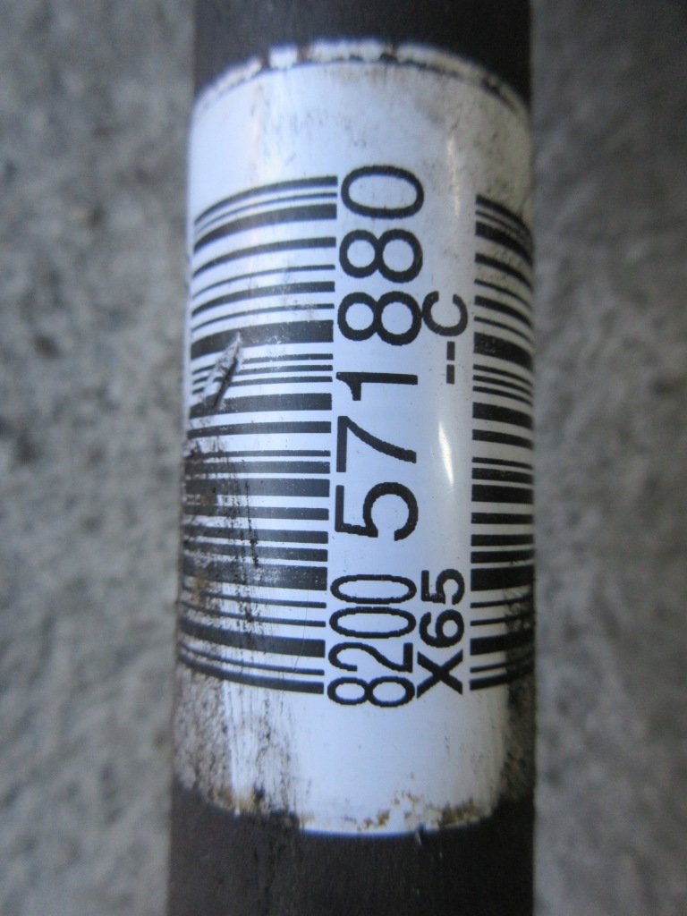 фото №2, Renault thalia ii 2011 r. 1.2 приводной вал правая 8200571880