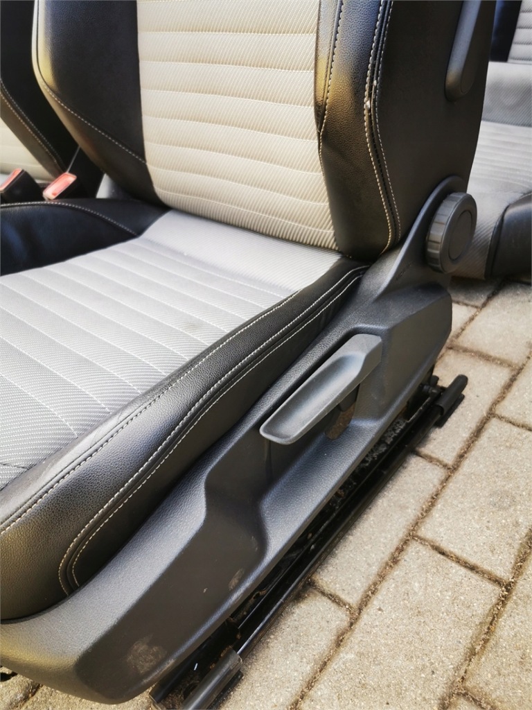 фото №8, Vw passat b8 kombi r-line 14-19 сиденья заднее сиденье салон демонтаж