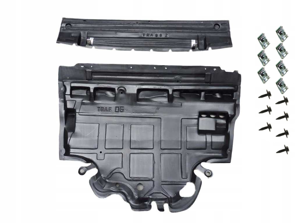 фото №1, Захист двигуна + радіатора renault trafic opel vivaro a 06-14 + кліпси