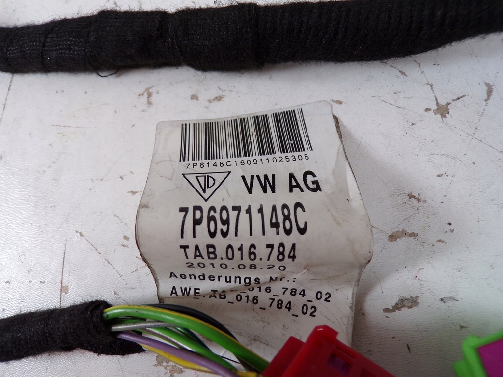 фото №10, 7p6971148c жгут электропроводка крышки багажника vw touareg 2011-2014r