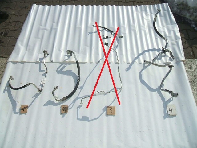 фото №1, Renault trafic iii opel vivaro b nv300 1.6dc wąż трубка шланг кондиционера