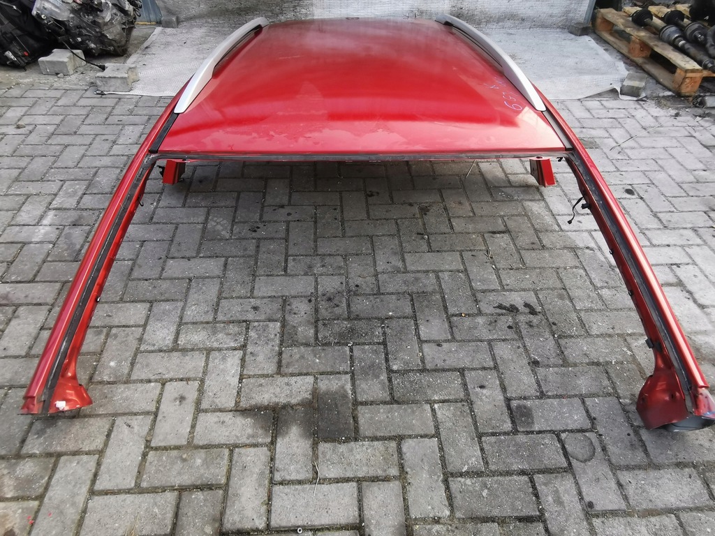 фото №10, Mazda 6 iii gj gl 12-18 kombi дах стійки рейлінги 41v червоний