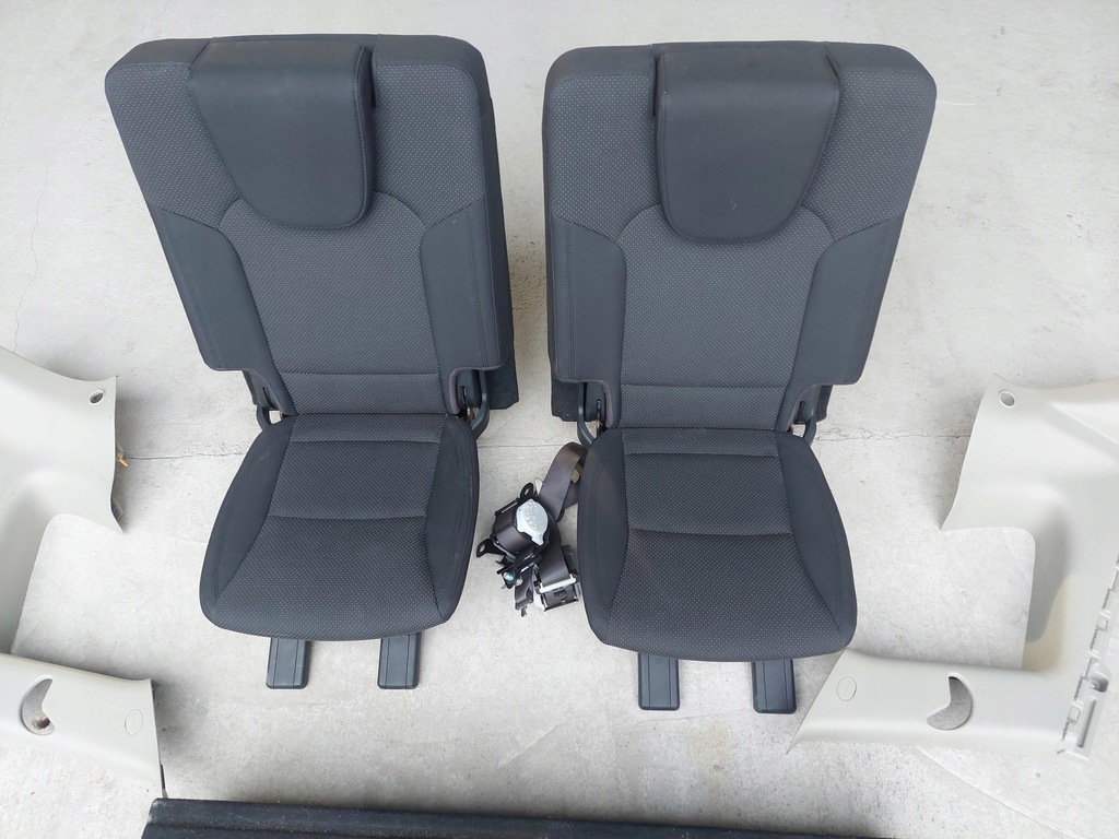 фото №1, Сидіння заднє сидіння сидіння iii ряд комплект kia carens iv