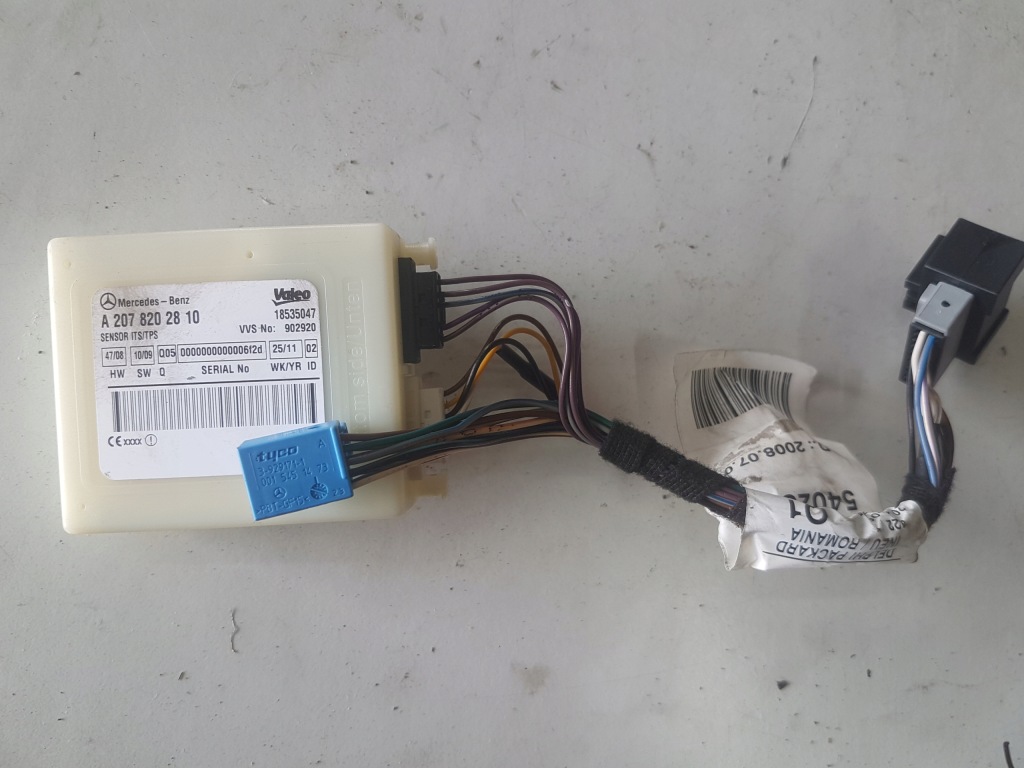 фото №1, Mercedes e klasa w207 модуль блок управления сиденье