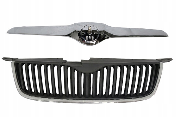 фото №11, Решётка радиатора решётка радиатора молдинг skoda yeti + logo 5l0853633