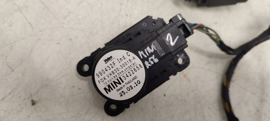 фото №2, Моторчик обдув отопителя mini r56 r57 cabrio one 1,6