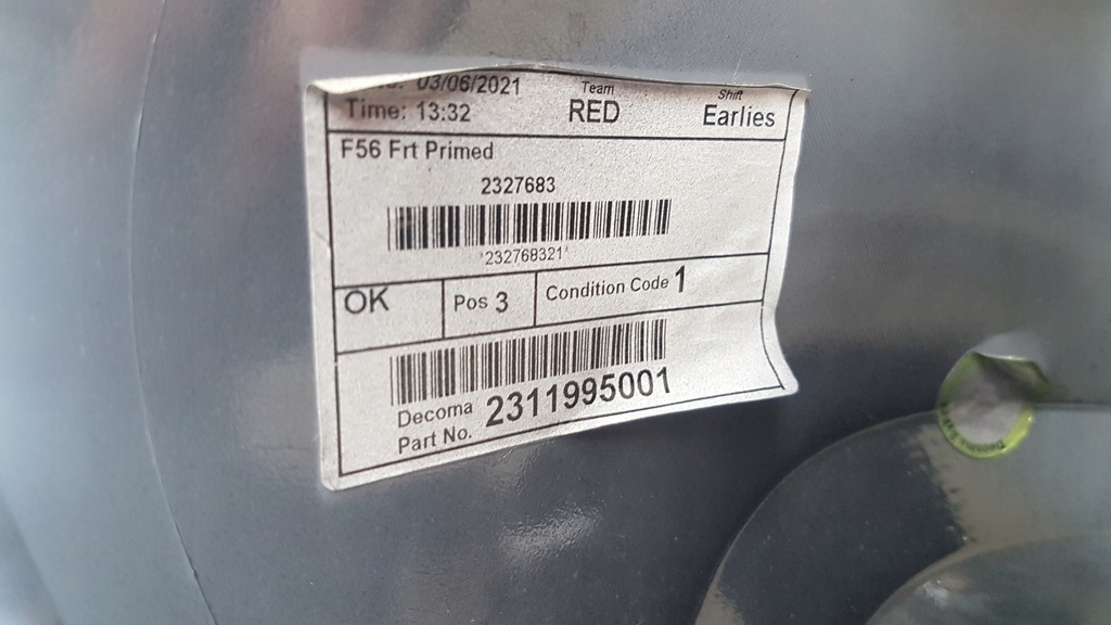 фото №7, Бампер передний mini cooper f56