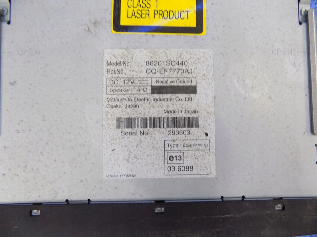 фото №3, Радіо subaru forester iii 2008-13r 2,0