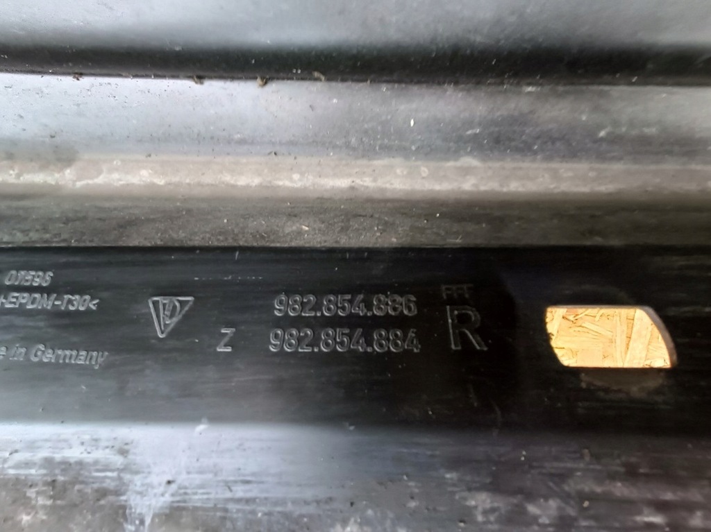 фото №5, Porsche boxster cayman 982 718 накладка порог порог правый 982854886 2022r