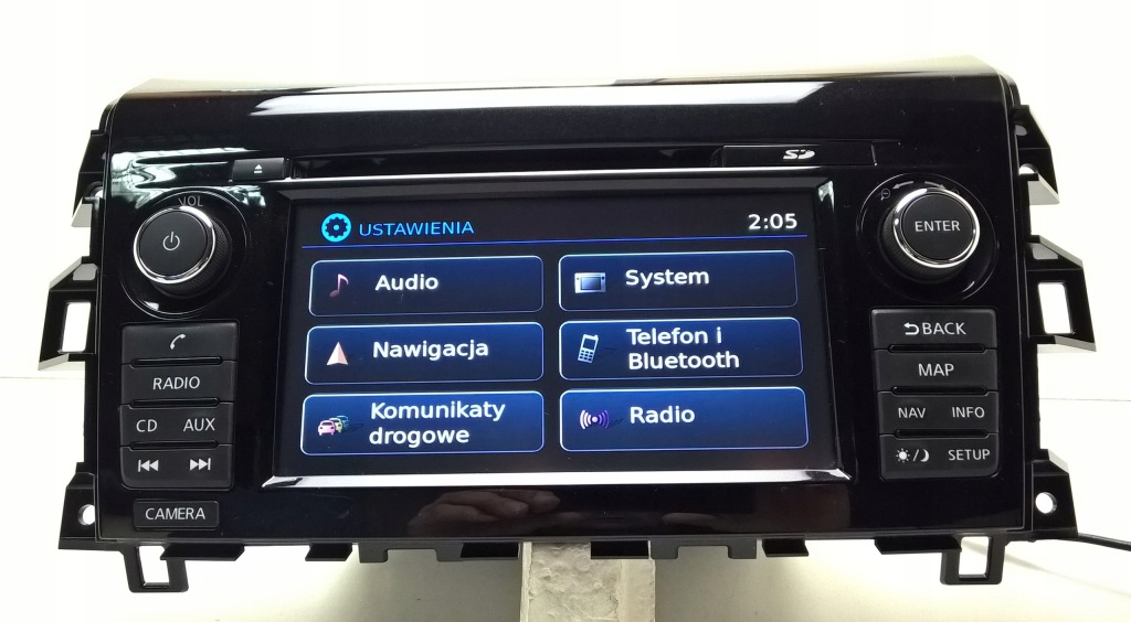 фото №7, Nissan navara iv 2015-19 радио навигация gps eu pl