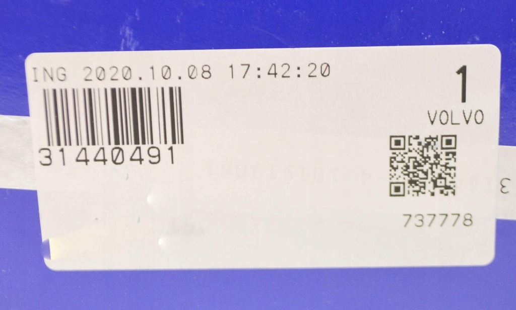 фото №9, Volvo v70 xc70 замок задній кришки багажника оригінальний номер 314