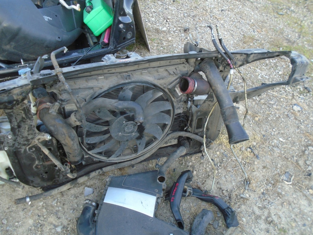 фото №1, Mercedes x164 4.2 вентилятор pas передний перед gl радиатор wody кондиционер