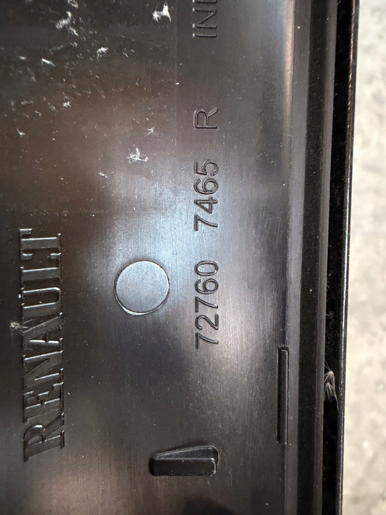 фото №5, Renault scenic iv молдинг скло перед ліва права 727613280r 727607465r