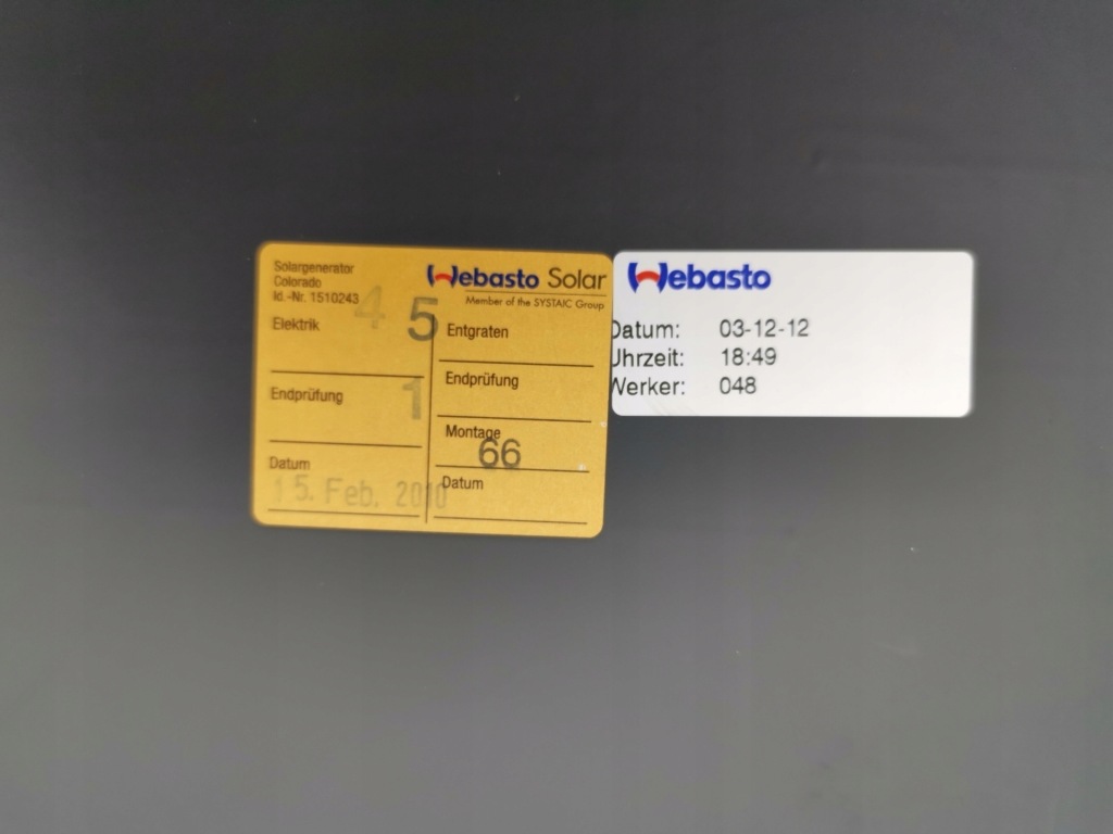 фото №9, Люк крыша solarny люк vw touareg 7l 7l6877071b оригинал