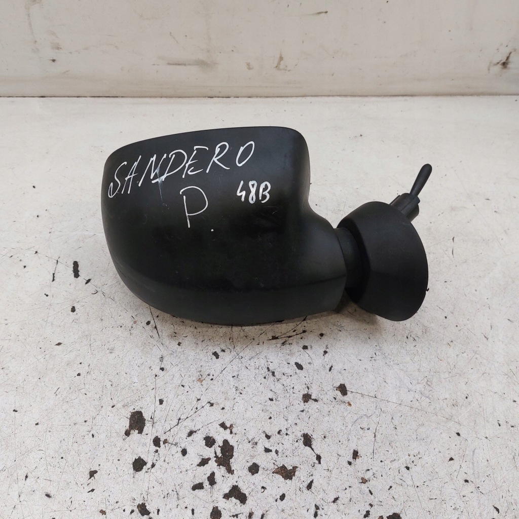 фото №1, Dacia sandero зеркало правое механический 024363 чёрные