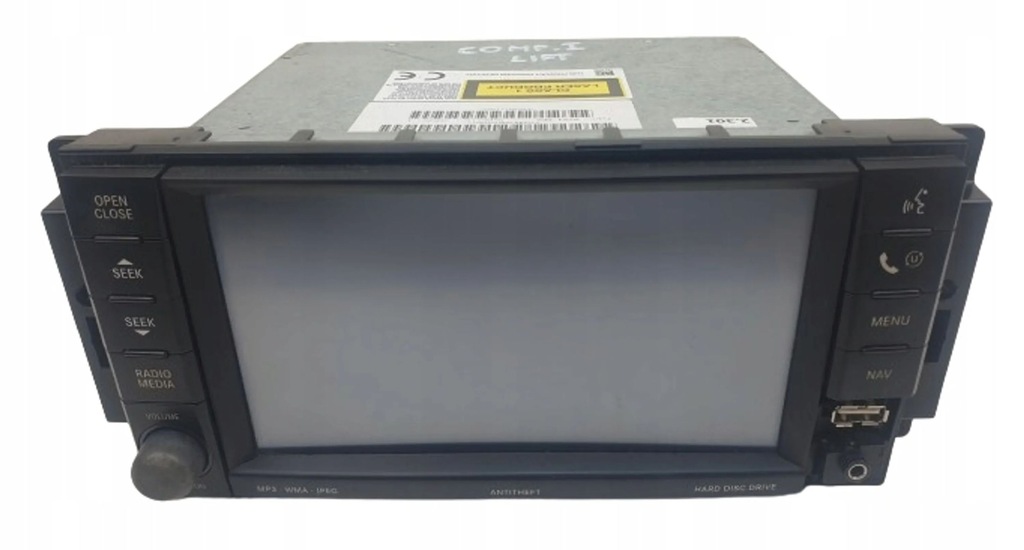 фото №1, Jeep compass i lift радио навигация ntg4 p05091118aa