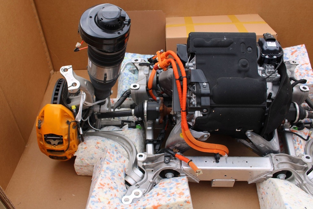 Audi e-tron двигун eas easa 0ef901141ag перед передній etron 4ke399313b 0ma3 Зі Шроту