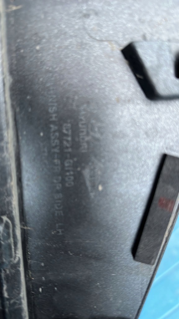 фото №4, Hyundai ioniq 2021- молдинг na дверь передние левая