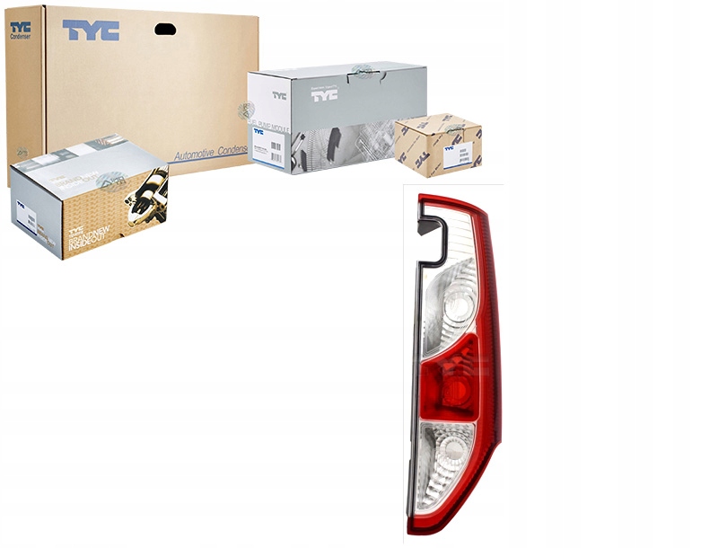 фото №1, Лампа задняя p renault kangoo ii 07.13-12.20 tyc