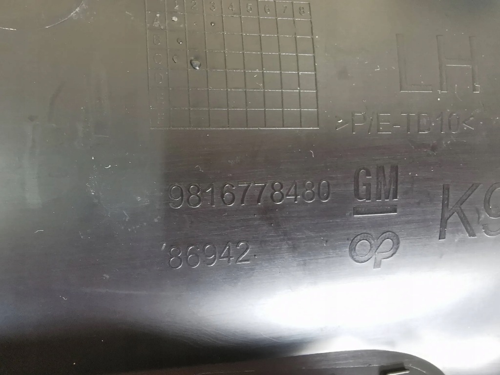 фото №12, Решітка бампера передній opel combo e ліва 866.